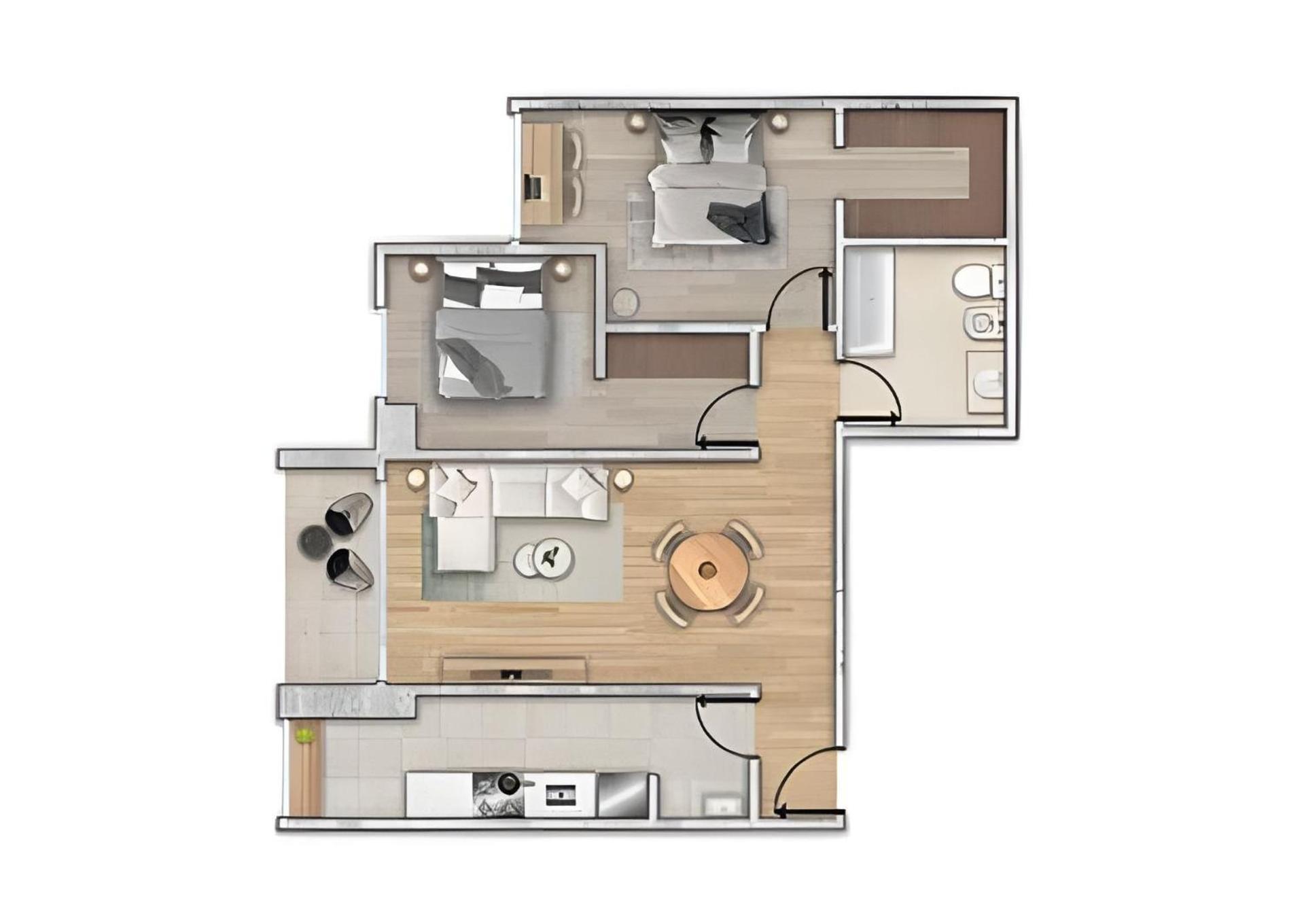 Experimenta Exclusiva Torre En Palermo Chico Apartamento *