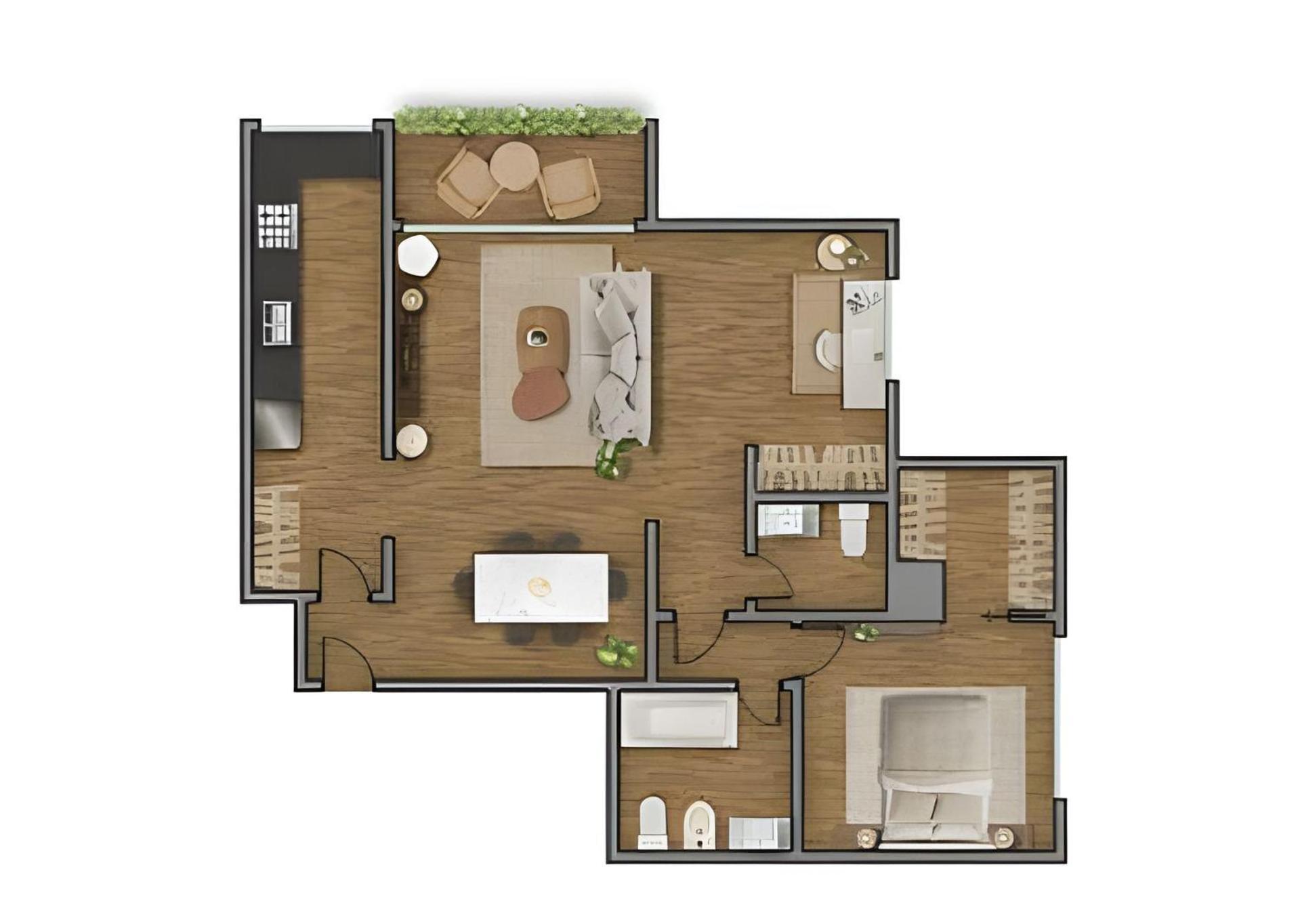 Apartamento Experimenta Exclusiva Torre En Palermo Chico *
